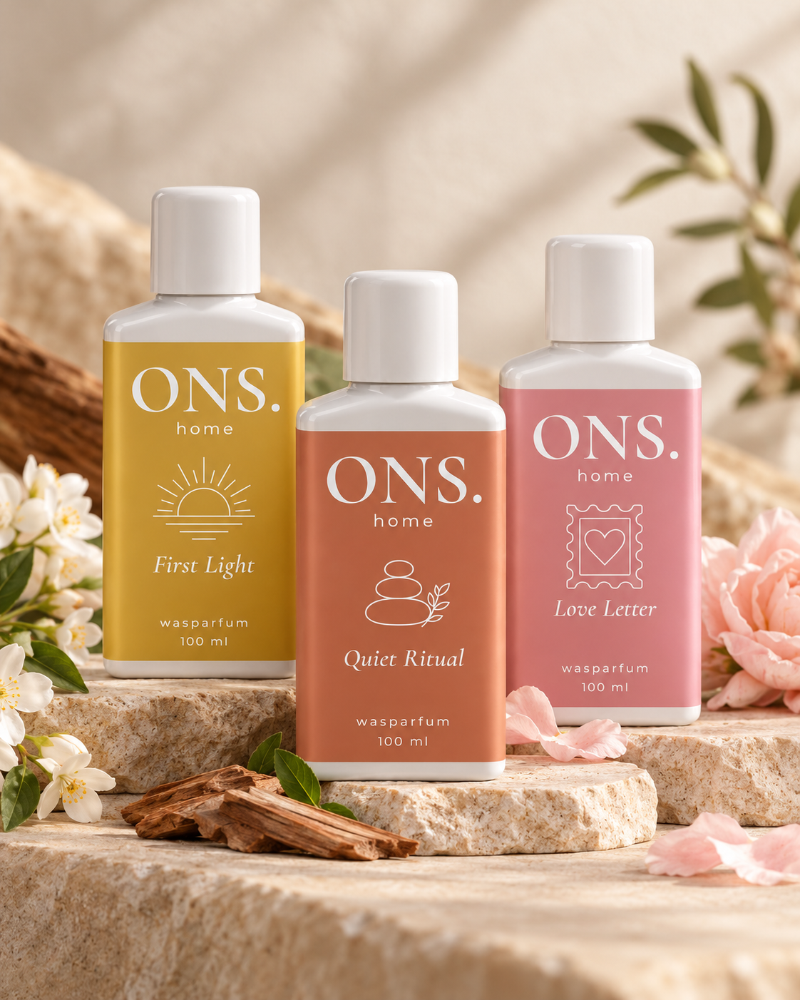 Ontdekkingsset | 3 Wasparfums